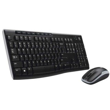 LOGITECH MK270 KABLOSUZ SET USB SİYAH 920-004525