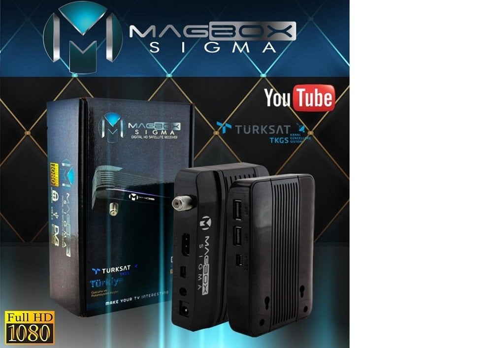 Magbox Sigma Mini Full Hd Uydu Alıcısı - Numerik Alıcı Gözlü Dijital Uyumlu