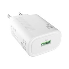 S-link SL-EC40T 5V 2400MA Type-C Kablolu Beyaz Ev Şarj Adaptörü