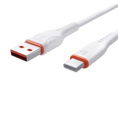 S-link SL-EC40T 5V 2400MA Type-C Kablolu Beyaz Ev Şarj Adaptörü