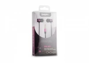 Snopy SN-J01 Mobil Telefon Uyumlu Kulak içi RENKLİ Mikrofonlu Kulaklık