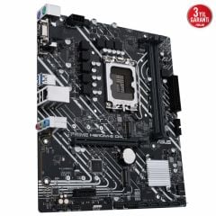 ASUS PRIME H610M-E D4 INTEL H610 LGA1700 DDR4 3200 DP HDMI VGA ÇİFT M2 USB3.2 MATX ASUS 5X PROTECTION III ARMOURY CRATE AI SUİTE 3