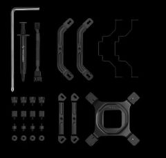 AK500-ZERO-DARK Ürün Boyutları 127×117×158 mmSoğutucu Boyutları 127×90×158 mmNet Ağırlık
