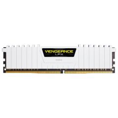 CORSAIR CMK16GX4M2D3000C16W 16GB (2X8GB) DDR4 3000MHz CL16 VENGEANCE LPX SOGUTUCULU DIMM BELLEK WHITE