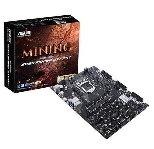 Asus B250 MINING EXPERT Intel HDMI SATA 6Gb/s USB 3.0 ATX Anakart