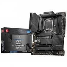 MSI MAG Z790 TOMAHAWK WIFI SOKET 1700 DDR5 7200MHZ(OC) PCI-E Gen5 M.2 USB3.2 DP HDMI 1x2.5G LAN WI-FI 6E ATX (2. EL)