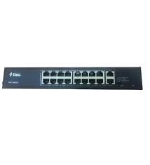 Ttec 18300PG 16 Portlu, 10/100 Fast Ethernet, Tak Çalıştır Switch, 2 Gigabit Uplink, 16 Port PoE+ (300W) (TSS)