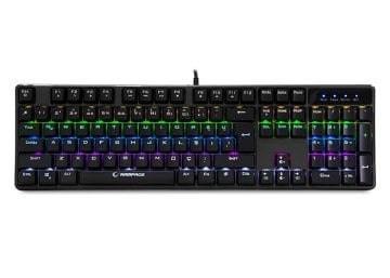 Rampage KB-R18 Myth Siyah USB Gökkuşağı Aydınlatmalı Q Mekanik Gaming Klavye