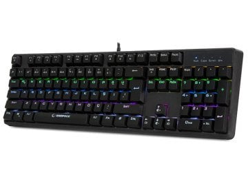 Rampage KB-R18 Myth Siyah USB Gökkuşağı Aydınlatmalı Q Mekanik Gaming Klavye