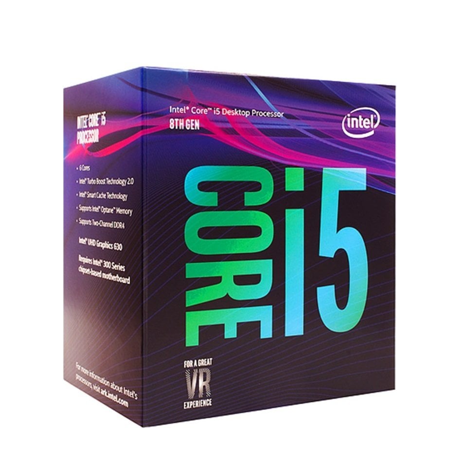 Intel Core i5-8400 İşlemci - 8. Nesil 2.8 GHz 1151 Pin Box