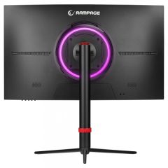 Rampage PRIME PR27R165C 27\'\' 165Hz 1ms CSOT VA Full HD Freesync RGB Pivot PC Curved Oyuncu Monitörü