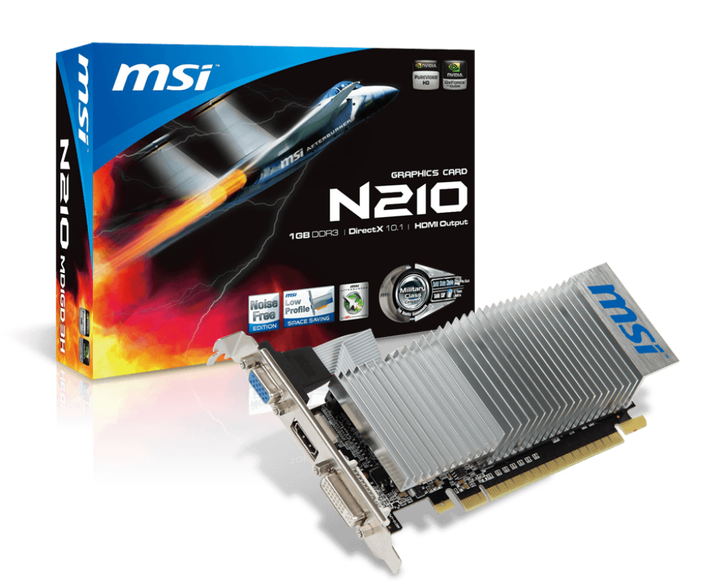 MSI VGA N210-1GD3/LP