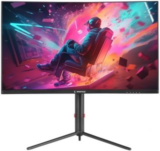 Rampage PRIME PR27R165QC 27\'\' 165Hz 1ms CSOT VA QHD 2K Freesync RGB Pivot PC Curved Oyuncu Monitörü