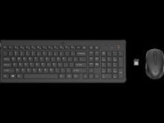 2V9E6AA 330 Wireless Mouse Keyboard Combo Set Turkish - Black