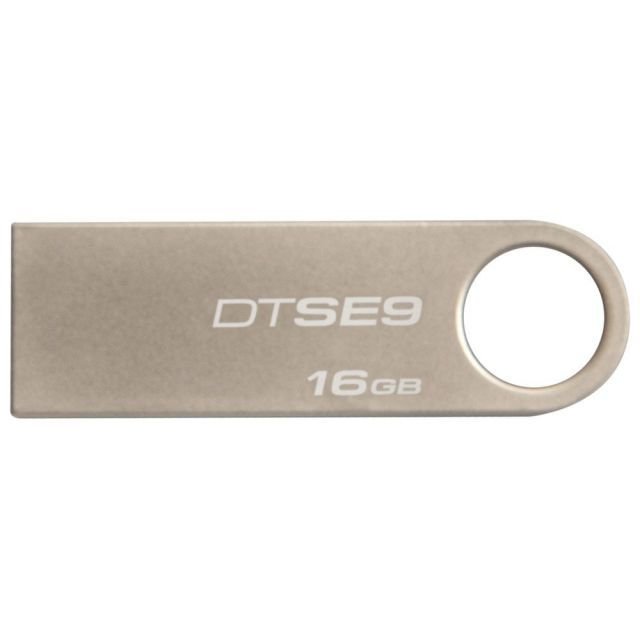 Kingston DTSE9H-16GBZ 16GB,USB 2.0 Metalik Gri ,Flash Bellek
