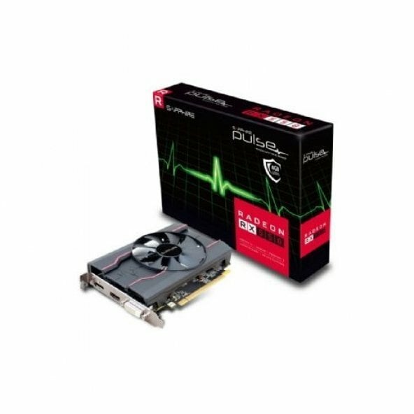 PULSE RX550 4GB 128B GDDR5 DVI-D,HDMI,DP AMD Ekran Kartı