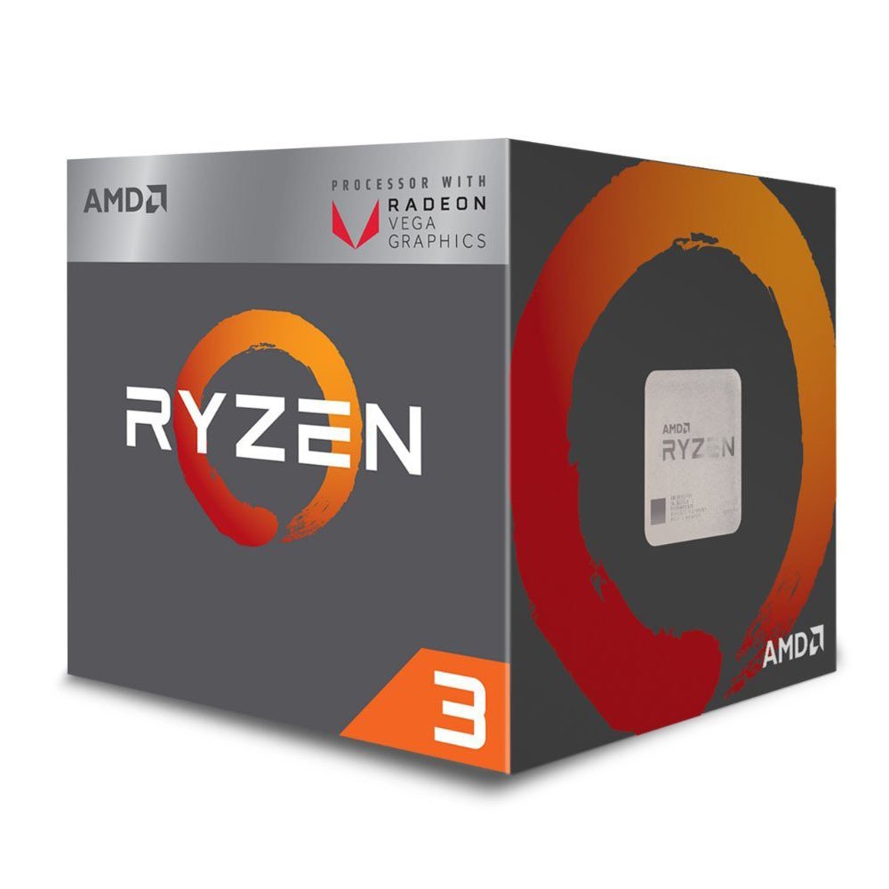 AMD RYZEN 3 2200G 3.5GHz 6MB Önbellek 4 Çekirdek AM4 14nm Vega 8 GPU İşlemci
