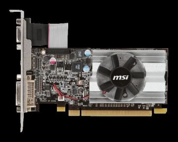 MSI R5-230-1GD3H R5 230 1GB DDR3 LP DVI HDMI VGA