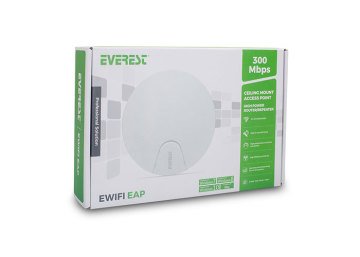 Everest EWİFİ EAP 300 Mbps 11N 2.4GhzTavan Kablosuz Router Acces Point