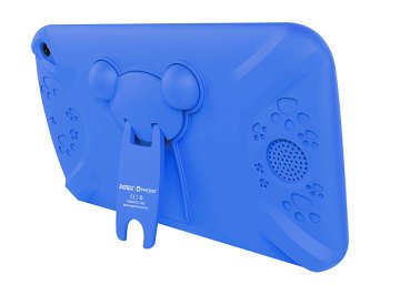 Everest EVERPAD DC-1545 Çift Kameralı Wi-Fi Özellikli 7'' HD Panel 1Gb DDR3 1.3GHz Quad Core 4 Çekirdek 8GB Android 6.0 Marshmallow Micro Sd Destekli Özel Ayaklı Tasarım Mavi Renk Çocuk Tablet Pc Saat Hediyeli