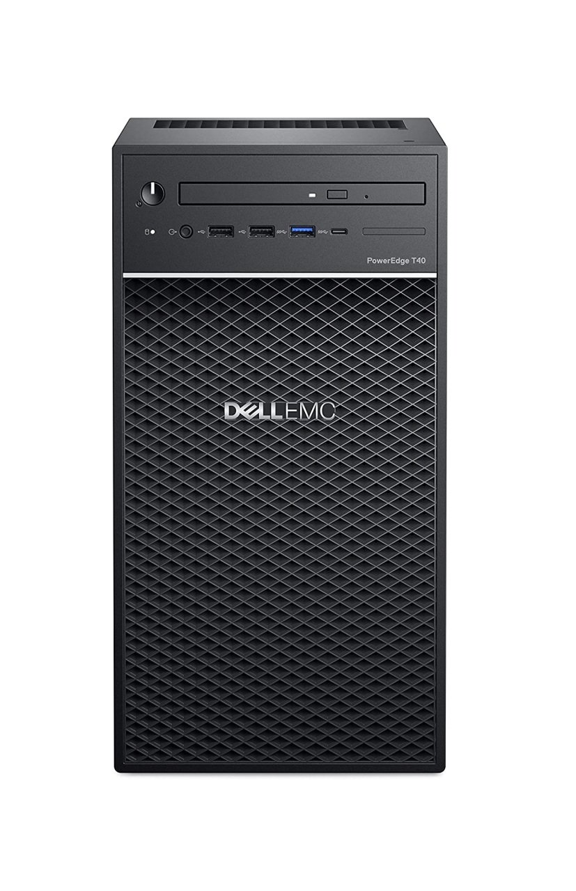 Dell PowerEdge T40 Pet40tr1 E-2224G 8Gb 1Tb 300w 4u Tower Sunucu