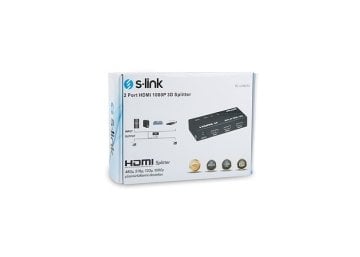 S-Link SL-LU6212 2 Port 4K*2K HDMI Splitter
