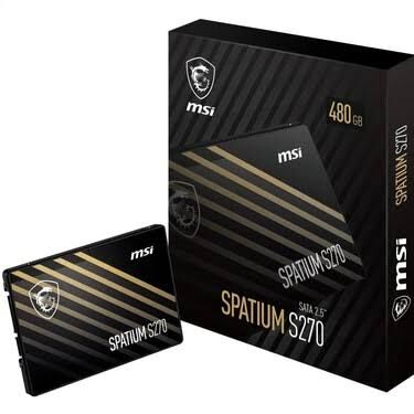 MSI SSD SPATIUM S270 SATA 2.5'' 480GB