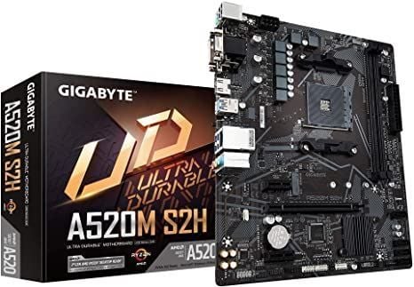 A520M-S2H MAB AMD A520 AM4 DDR4 5000MHZ DVI HDMI