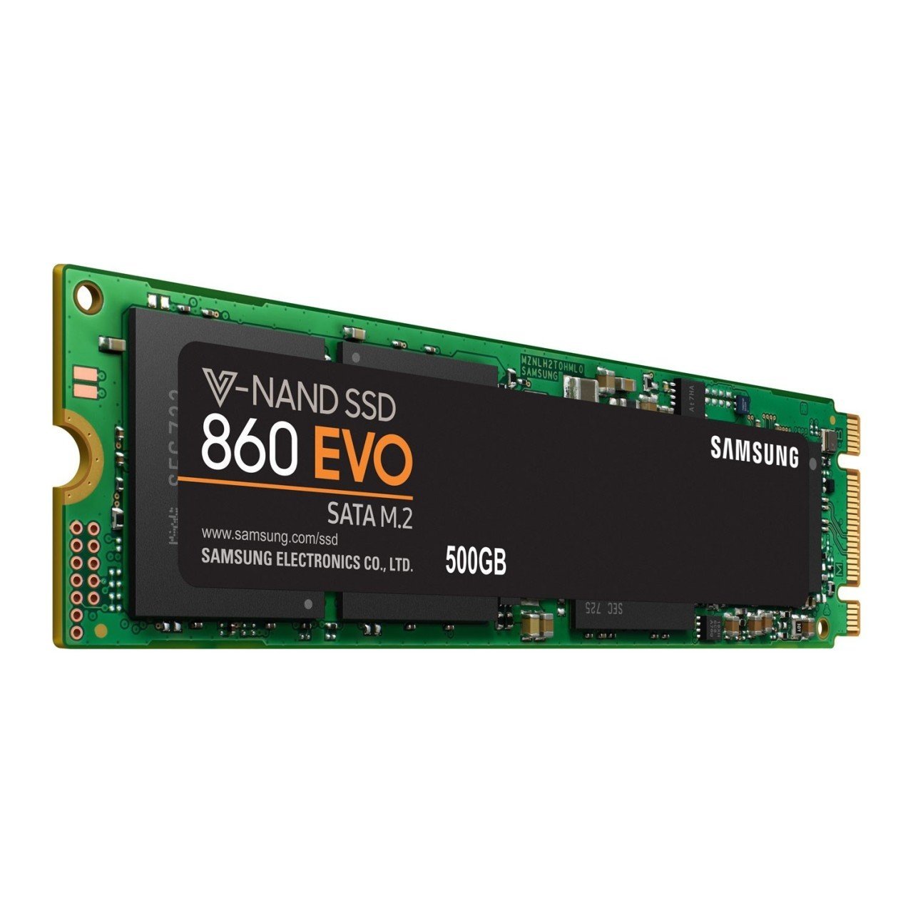 Samsung 860 EVO 500GB SSD m.2 Sata MZ-N6E500BW