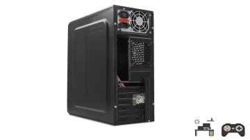 Everest 720R Kasa Peak-250W Siyah/Kırmızı 2*Sata Mesh Metal Panel Ofis Oyuncu Kasası...Örgü Metal Ön Panel Tasarımlı İki Adet Fan Yuvalı Kullanışlı İç Hacimli Ofis Oyuncu Atx Kasa