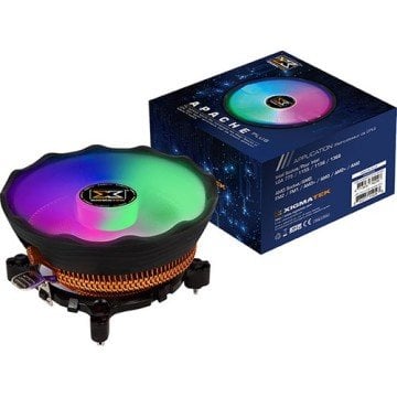 Xigmatek EN42296 APACHE PLUS RGB 120mm CPU Soğutucu 1700/AM5 Intel LGA 1700/775/1155/1156/1366-AMD FM2/FM1/AM2+/AM2/AM3+/AM3/AM4/AM5