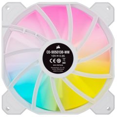 CORSAIR CO-9050138-WW ICUE SP140 RGB ELITE 140 MM YUKSEK PERFORMANS FAN BEYAZ