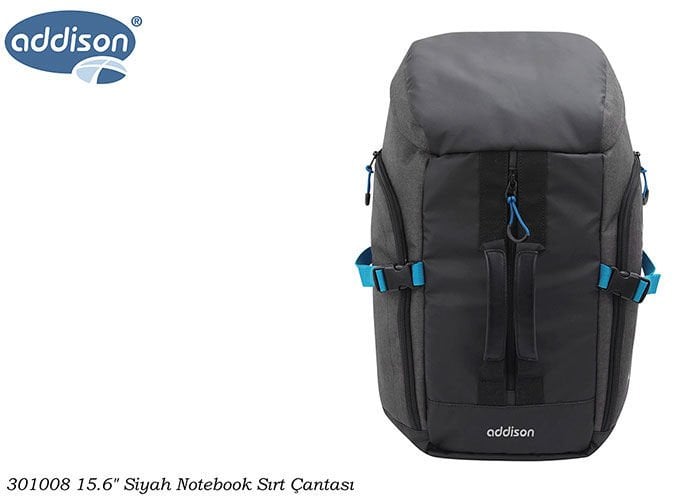 Addison 301008 15.6 Siyah Notebook Sırt Çantası