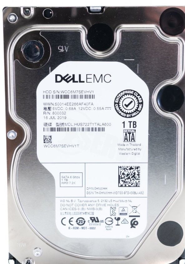 Dell HNWHH HUS722T1TALA600 3.5'' 1 TB 7200 RPM SATA HDD