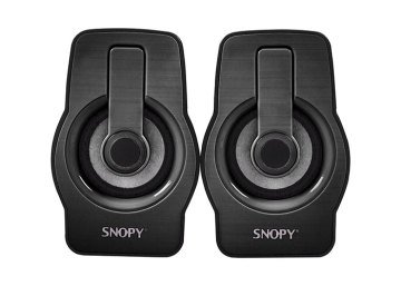 Snopy SN-X23 2.0 Multimedia RGB Işıklı 3W*2 Siyah USB Speaker