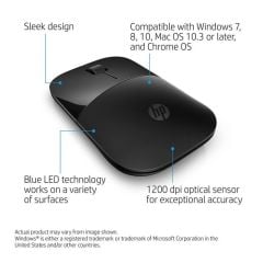 V0L79AA Z3700 Siyah Kablosuz Mouse
