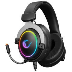 Rampage RM-K11 X-NOVA Siyah USB 7.1 Surround RGB Ledli Gaming Oyuncu Mikrofonlu Kulaklık