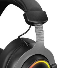 Rampage RM-K11 X-NOVA Siyah USB 7.1 Surround RGB Ledli Gaming Oyuncu Mikrofonlu Kulaklık