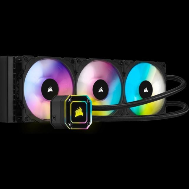 CORSAIR CW-9060048-WW ICUE H150I ELITE CAPELLIX 360 MM RGB FANLI SIVI ISLEMCI SOGUTUCU (INTEL 1200 1150 1151 1155 1156 1366 2011 2066 / AMD AM4 AM