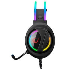Rampage RM-K17 X-MONARCH Siyah USB 7.1 RGB Headband Gaming Mikrofonlu Oyuncu Kulaklığı