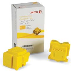 XEROX 108R00938 COLORQUBE 8570 GENUINE XEROX SOLID INK YELLOW (2 STICKS) 4400 SAYFA