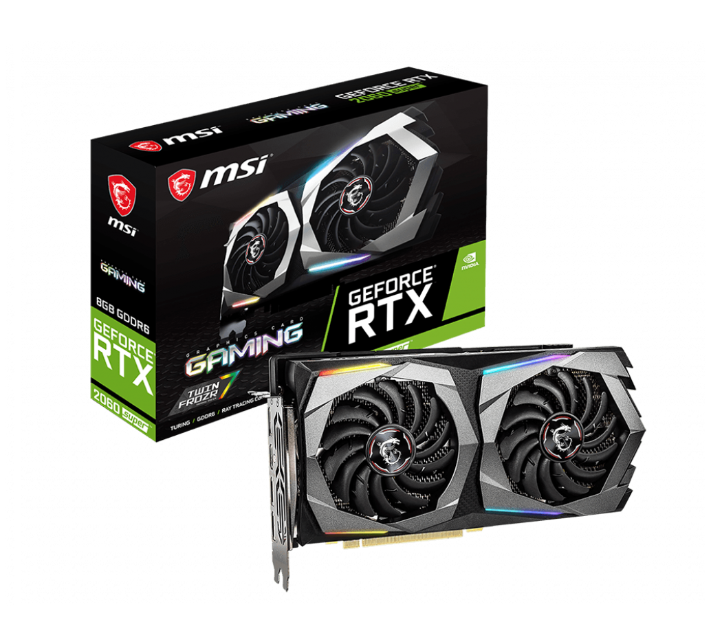Msi GeForce Rtx 2060 Super Gaming 8Gb Ddr6 256b Nvidia Turing Rgb Ekran Kartı