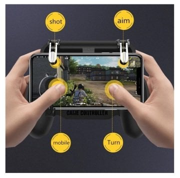 Led Fanlı Pubg Oyun Konsolu - Hadron HD2991 Powerbank Mobil Gamepad