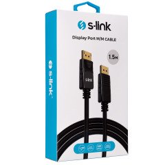 S-link SLX-460 1.5m M/M Display Port Kablo