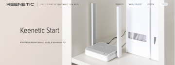 Keenetic Start N300 Kn-1110-01Tr Kablosuz Router Mesh Access Point Extender Client