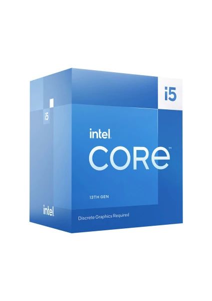 Intel i5-13400F 2.5 GHz 4.6 GHz 20MB LGA1700P VGA'sız, Fanlı, 65W Maksimum Turbo Güç 148W,