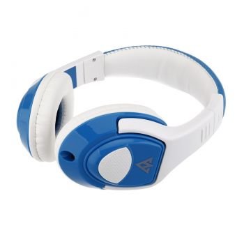 VYKON MQ44 Superb 3.5mm Mikrofonlu Kulaklık Microphone Mavi Beyaz