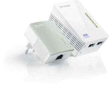 TL-WPA4220KIT 300Mbps 300M Mesafeli 2xLAN Port Powerline Adaptör