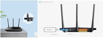 Tp-Link Archer VR400 Kablosuz Vdsl2 Adsl2+ Modem Router - AC1200Mbps 5Ghz Fiber 3G 4G Destekli