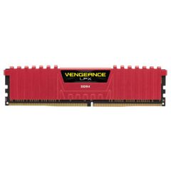 CORSAIR CMK16GX4M2B3200C16R 16GB (2X8GB) DDR4 3200MHz CL16 VENGEANCE LPX SOGUTUCULU DIMM BELLEK RED